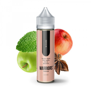 Příchuť ProVape Warriors Wizard - Zelené jablko, červené jablko, anýz, mentol