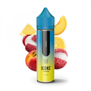 Příchuť ProVape Icons Rebel - Broskev, liči, citron