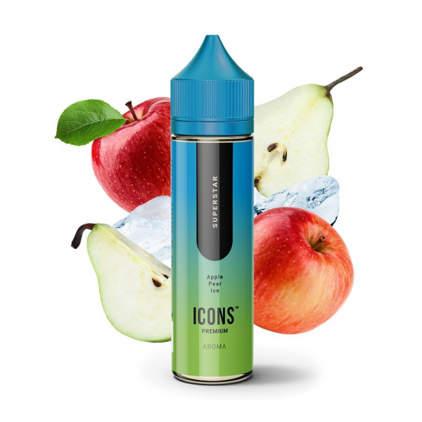 Příchuť ProVape Icons Superstar - Ledové jablko, hruška