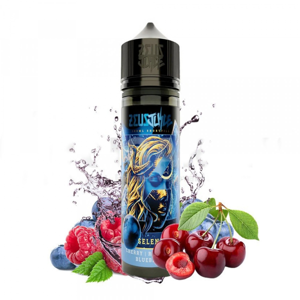 Příchuť Zeus Juice Selene - Třešeň, borůvka, malina