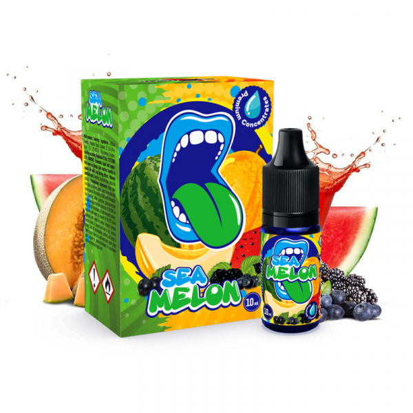 Příchuť Big Mouth Sea Melon - Melounový mix, černý rybíz, ostružina (10 ml)