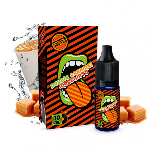 Příchuť Big Mouth Double Caramel Macchiatto - Karamelová káva (10 ml)