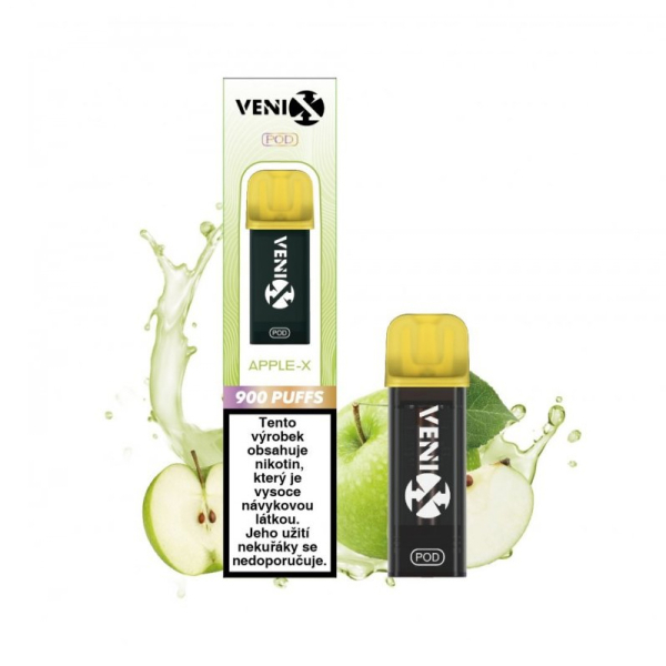 VENIX Max předplněná cartridge Apple-X - Jablko (20 mg)