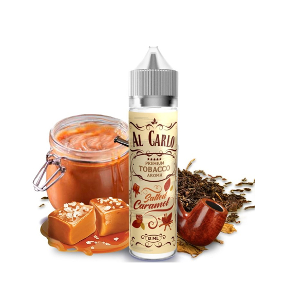 Příchuť Al Carlo Salted Caramel - Slaný karamel, tabák