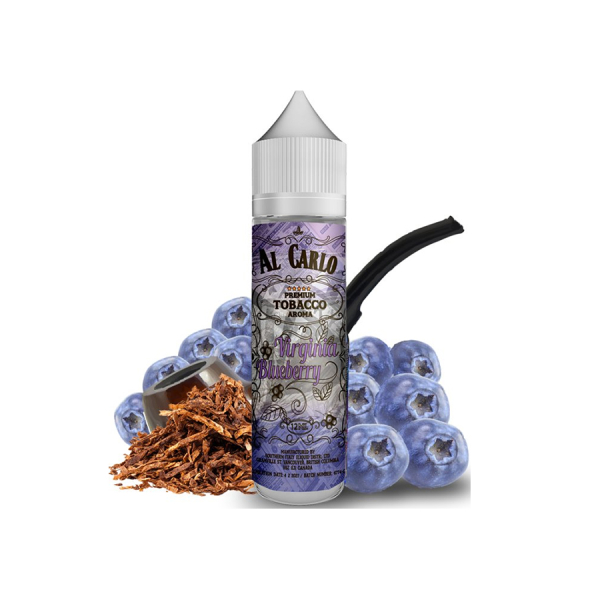 Příchuť Al Carlo Virginia Blueberry - Borůvky s tabákem virginia