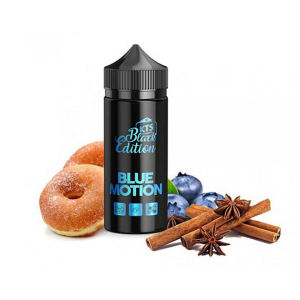 Příchuť KTS Black Edition Shake and Vape Blue Motion - Donut, skořice, vanilkový pudink, borůvky