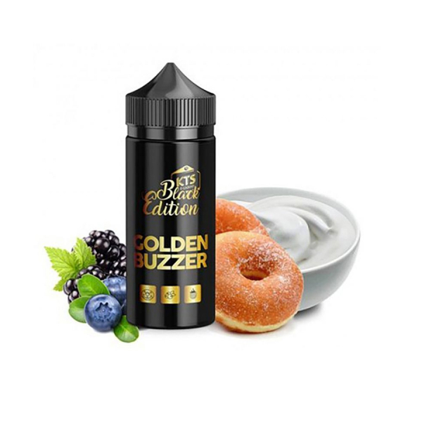 Příchuť KTS Black Edition Shake and Vape Golden Buzzer - Donut, vanilka, borůvka, ostřužina