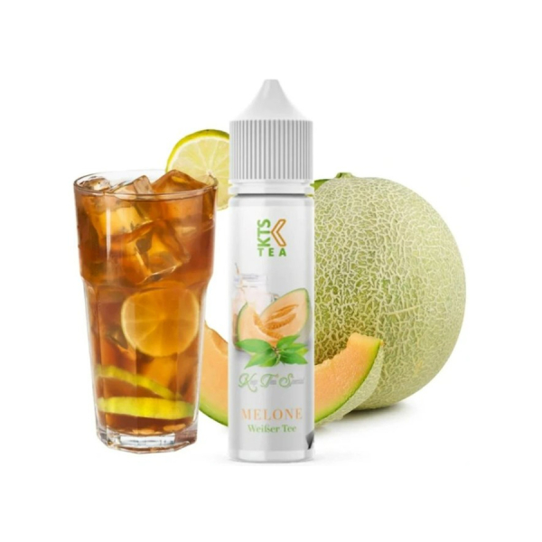 Příchuť KTS Tea Melone - Bílý ledový čaj, žlutý meloun