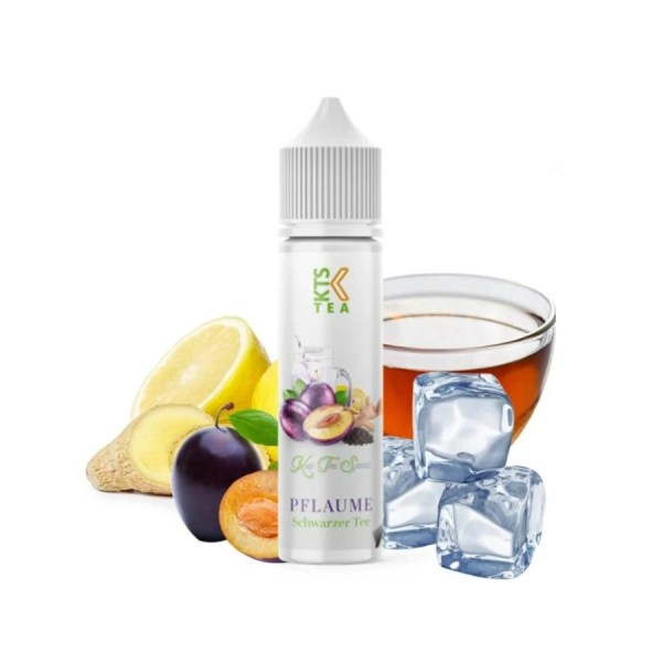 Příchuť KTS Tea Pflaume - Černý ledový čaj, švestka