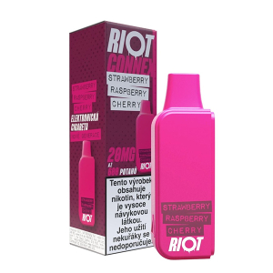RIOT Connex cartridge Strawberry Raspberry Cherry - Jahoda, malina, třešeň