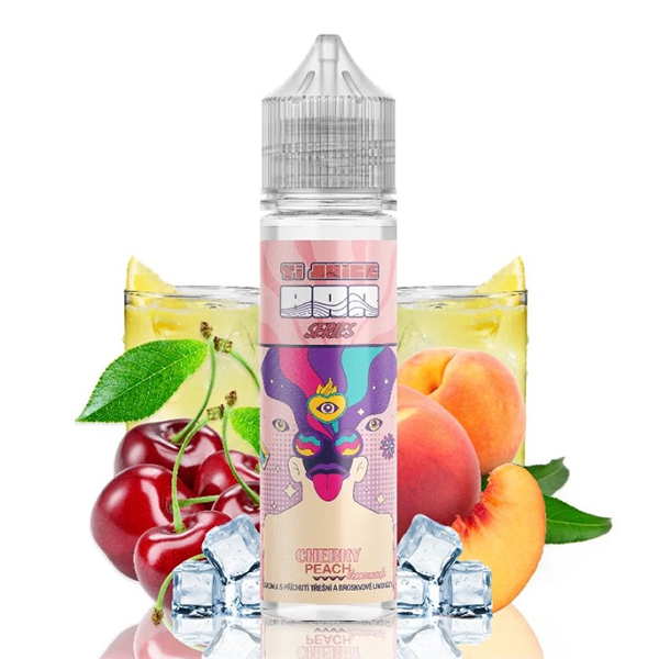 Příchuť TI Juice Bar Series Cherry Peach Lemonade - Broskvová limonáda, třešeň