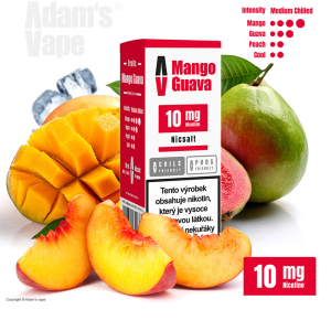 E-liquid Adam's Vape Mango Guava Nic Salt - Mango, guava