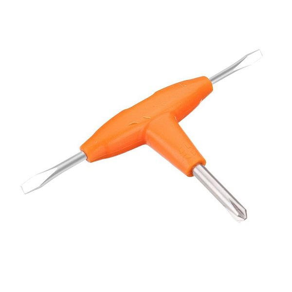 Mini šroubovák T 3v1 pro DIY atomizéry - křížový/plochý