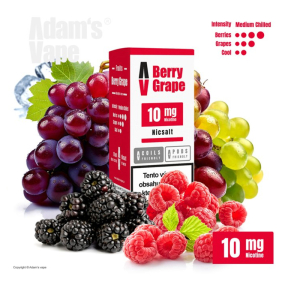 E-liquid Adam's Vape Berry Grape Nic Salt - Lesní ovoce, hroznové víno