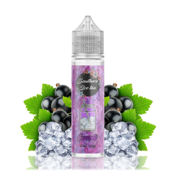 Příchuť TI Juice Southern Ice Tea Currents - Ledový čaj, černý rybíz