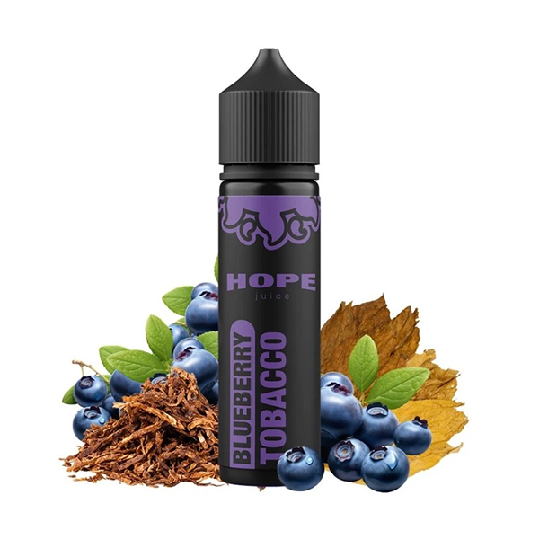 Příchuť Hope Juice Blueberry Tobacco - Tabák, borůvka