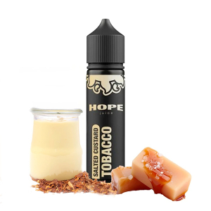 Příchuť Hope Juice Salted Custard Tobacco - Tabák, slaný karamel, vanilkový puding