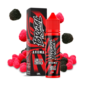 Příchuť Just Juice Brutal Red & Black - Malinové želé bonbony, černý rybíz