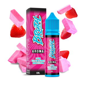 Příchuť Just Juice Brutal Strawberry Sour Bubblegum - Jahodová žvýkačka