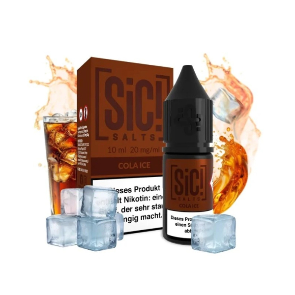 E-liquid Sic! Salts Cola Ice - Ledová kola
