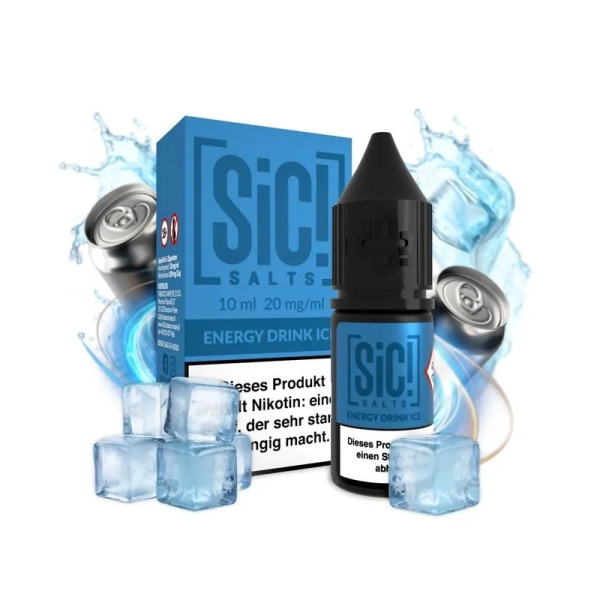 E-liquid Sic! Salts Energy Drink Ice - Ledový energetický nápoj