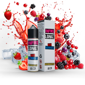 Příchuť Infamous LongZ Red Berries - Ledové lesní ovoce