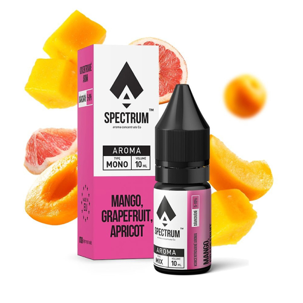 Příchuť ProVape Spectrum Mango Grapefruit Apricot - Mango, grep, meruňka