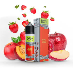 Příchuť Pacha Mama Fuji Apple Strawberry Nectarine - Jablko, jahoda, nektarinka