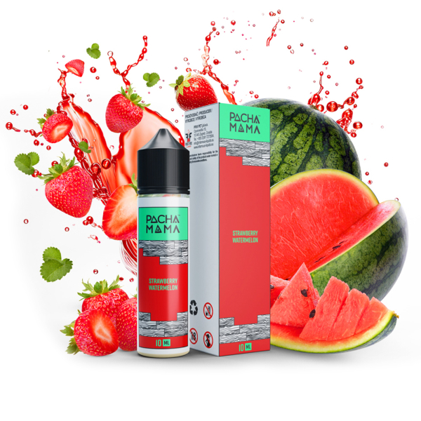 Příchuť Pacha Mama Strawberry Watermelon - Jahoda, vodní meloun