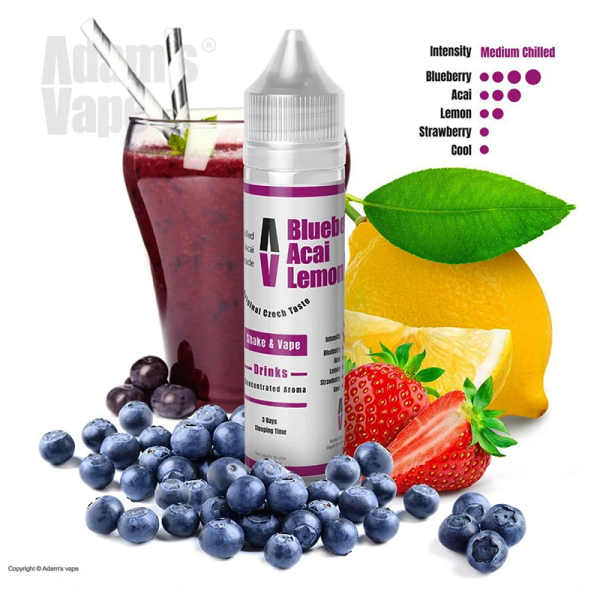 Příchuť Adam's Vape Blueberry Acai Lemonade - Borůvková limonáda