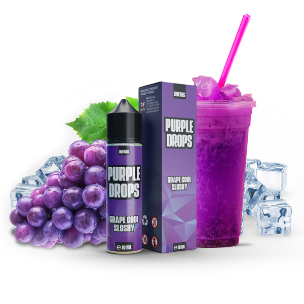 Příchuť Infamous Purple Drops - Ledová tříšť z černých hroznů