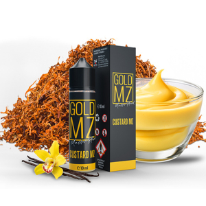 Příchuť Infamous Originals Gold MZ Custard Tobacco - Tabák s pudinkem