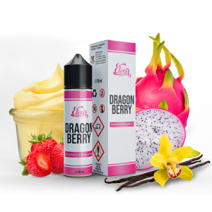 Příchuť Infamous Elixir Dragon Berry - Jahoda, dračí ovoce, vanilkový pudink
