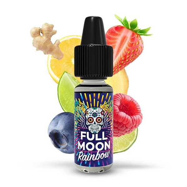 Příchuť Full Moon Rainbow - Citron, limetka, zázvor a lesní ovoce (10 ml)