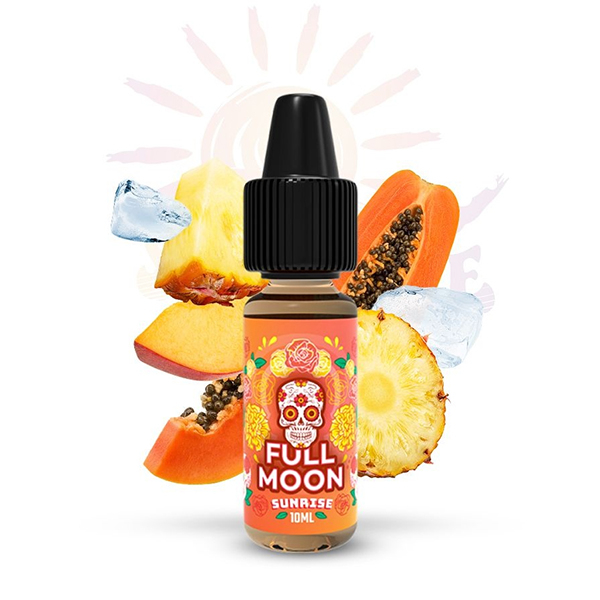Příchuť Full Moon Sunrise -  Ledový ananas, papája, broskev (10 ml) Příchuť Full Moon Sunrise -  Ledový ananas, papája, broskev (10 ml)