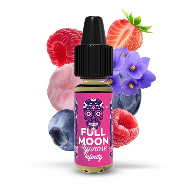Příchuť Full Moon Hypnose Infinity - Cukrová vata, mix ovoce, zázvor (10 ml) Příchuť Full Moon Hypnose Infinity - Cukrová vata, mix ovoce, zázvor (10 ml)