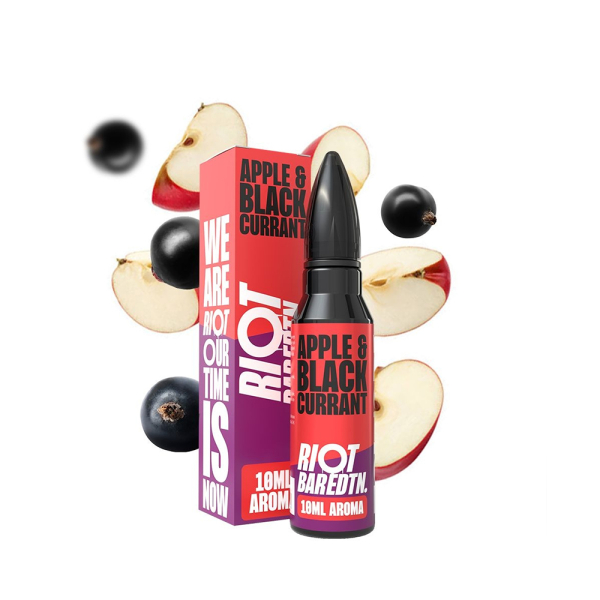 Příchuť Riot BAR EDTN Shake and Vape  Apple & Blackcurrant  - Jablko, černý rybíz