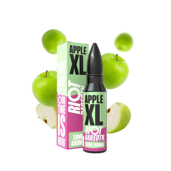 Příchuť Riot BAR EDTN Shake and Vape Apple XL - Sladkokyselé jablko