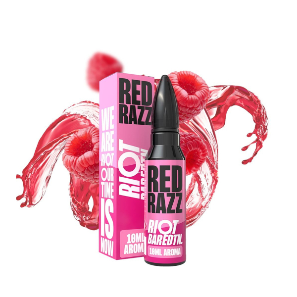 Příchuť Riot BAR EDTN Shake and Vape Red Razz - Malinová tříšť