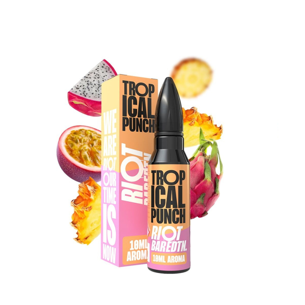 Příchuť Riot BAR EDTN Shake and Vape Tropical Punch - Dračí ovoce, broskev