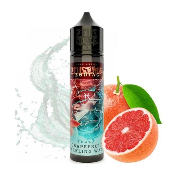 Příchuť Zeus Juice Zodiac Thala Grapefruit Sparkling Water - Růžový grep, minerální voda