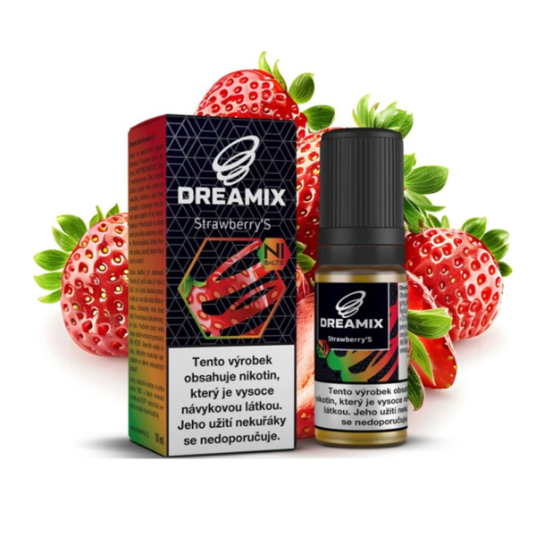 E-liquid Dreamix SALT Strawberry'S - Jahoda