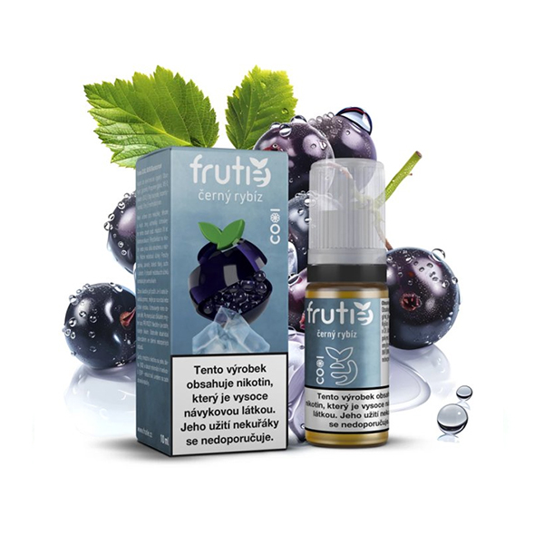 E-liquid Frutie COOL Blackcurrant 50/50 -  Ledový černý rybíz