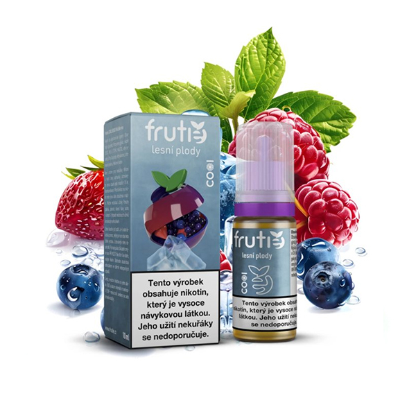 E-liquid Frutie COOL Wild Berries 50/50 - Ledová lesní směs