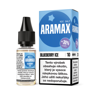 E-liquid Aramax Salt Blueberry Ice - Ledová borůvka
