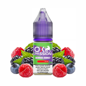 E-liquid OXVA Ox Passion Salts Berries Burst - Ostružina, borůvka, malina