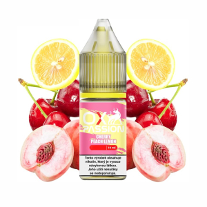 E-liquid OXVA Ox Passion Salts Cherry Peach Lemon - Třešeň, broskev, citron