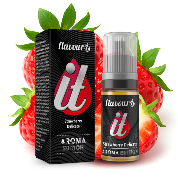 Příchuť Flavourit Strawberry Delicate - Sladká jahoda