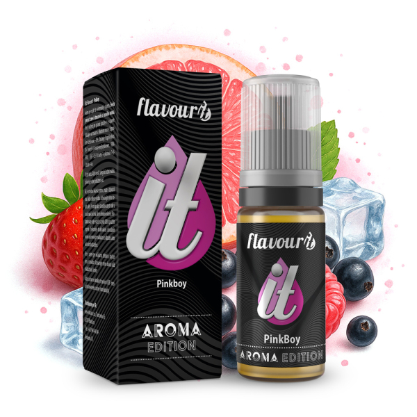 Příchuť Flavourit Pinkboy - Ledový grep, bobule
