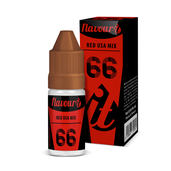 Příchuť Flavourit Tobacco 66 Red USA Mix - Silná tabáková směs